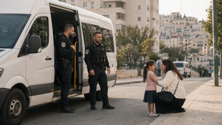 ילדה בת 6 מפסגת זאב נשכחה במיניבוס הסעות בבית חנינא - וחולצה בשלום