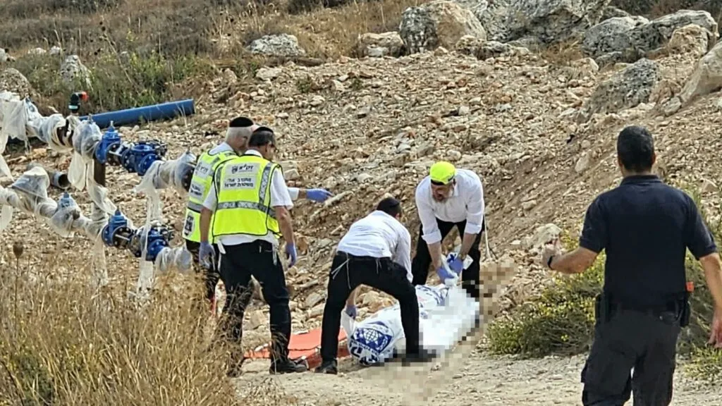 גבר כבן 40 נמצא ללא חיים בנחל זמרי בפסגת זאב
