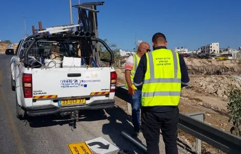 הצבת התמרור הבוקר