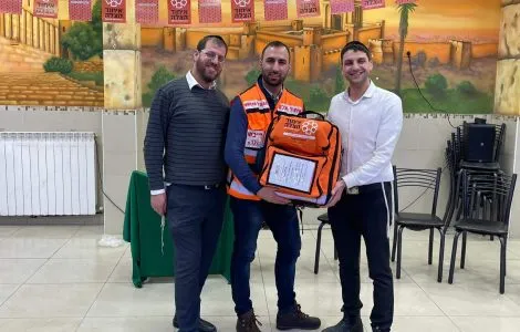 ערב גיבוש והוקרה זוגי למתנדבי 'איחוד הצלה' סניף פסגת זאב