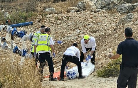 גבר כבן 40 נמצא ללא חיים בנחל זמרי בפסגת זאב