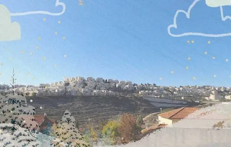 גובה-שכונת-פסגת-זאב